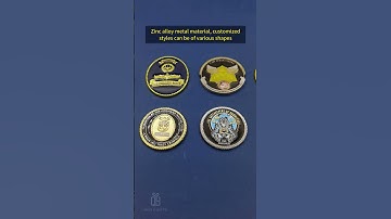 Various types of challenge coins can be produced, and the cost of the first custom mold is only half