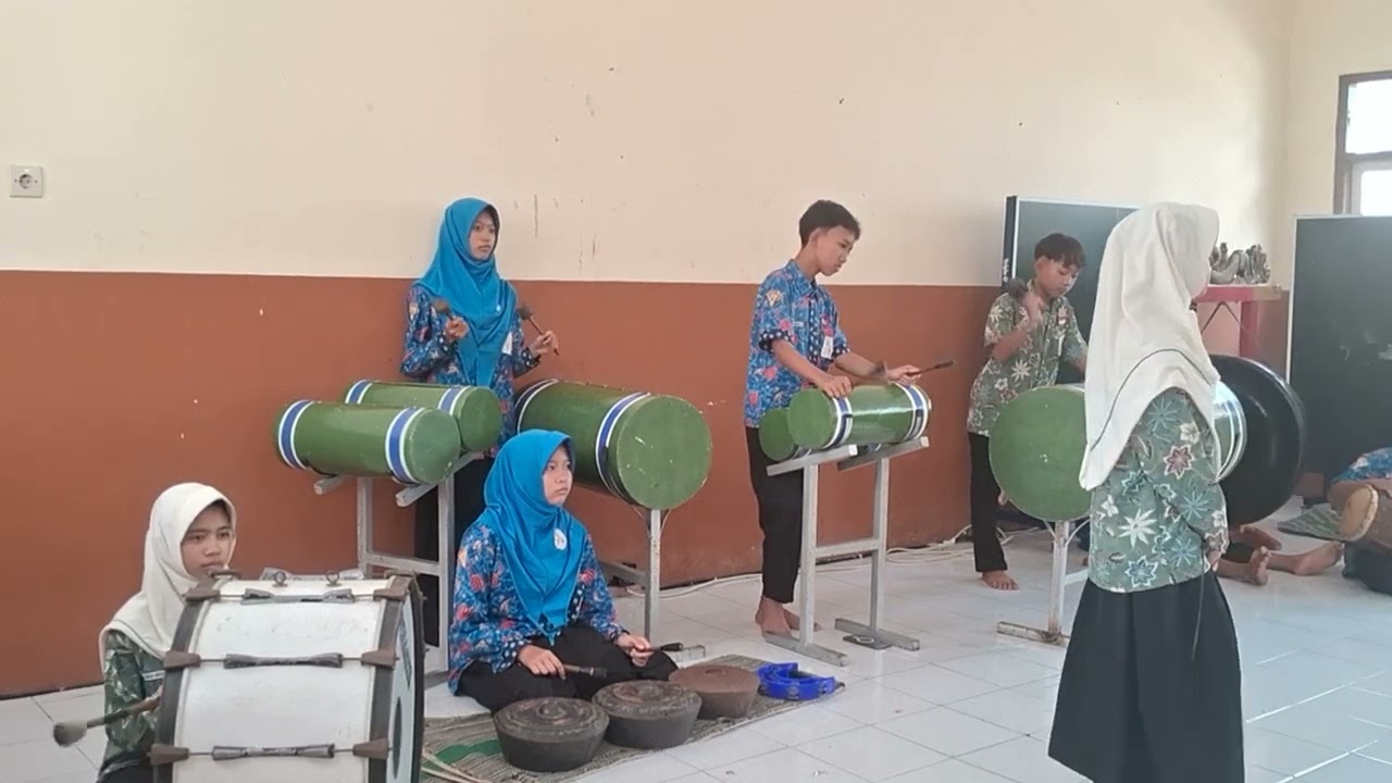 Proses musik tari dangglung