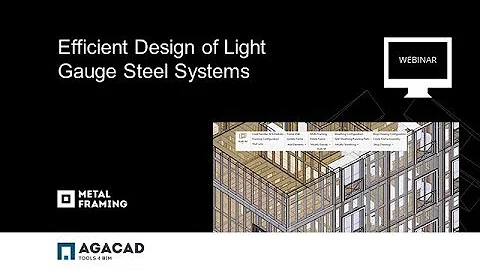 Efficient Design of Light-Gauge Steel Framing Systems in Revit (IMPERIAL)
