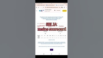 My SBI JA mains scorecard 2025💥 90+ marks #motivation #sbiclerk #aspirants #shorts #youtubeshorts