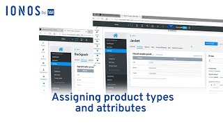 Assigning product types and attributes [MyWebsite Online Store tutorial]
