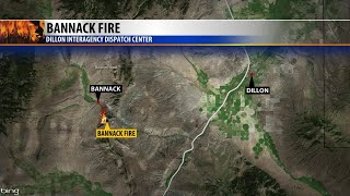 July 24th Update on Bannack and Moss Ranch fires