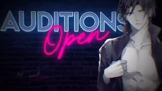 SS FIRST AUDITIONS OPEN!!