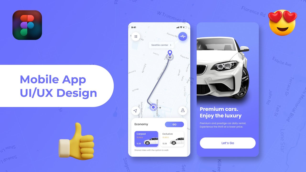 Figma Mobile App UI/UX Design Tutorial - YouTube