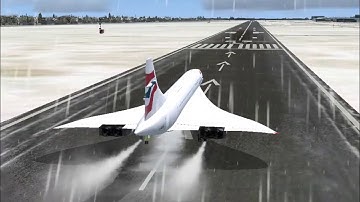 Microsoft Flight Simulator X Concorde Departure