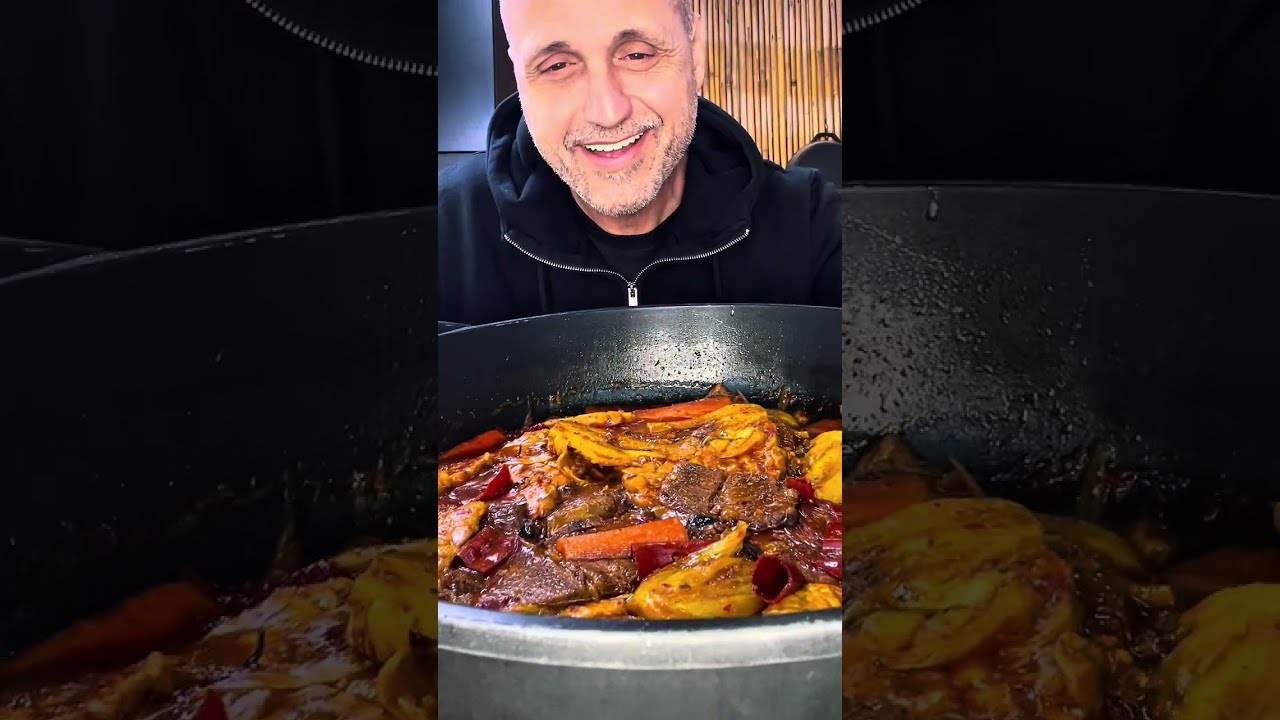 תבשיל שקדי עגל עם בשר באהבה לכולם תומר תומס חבר שלכם 💚