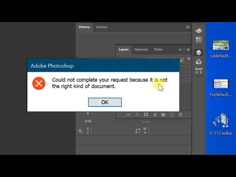 How to Open WebP Image Files in Photoshop || Fix WebP Image Opening Error