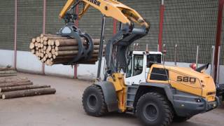 Колесный погрузчик Liebherr L 580 LogHandler XPower®