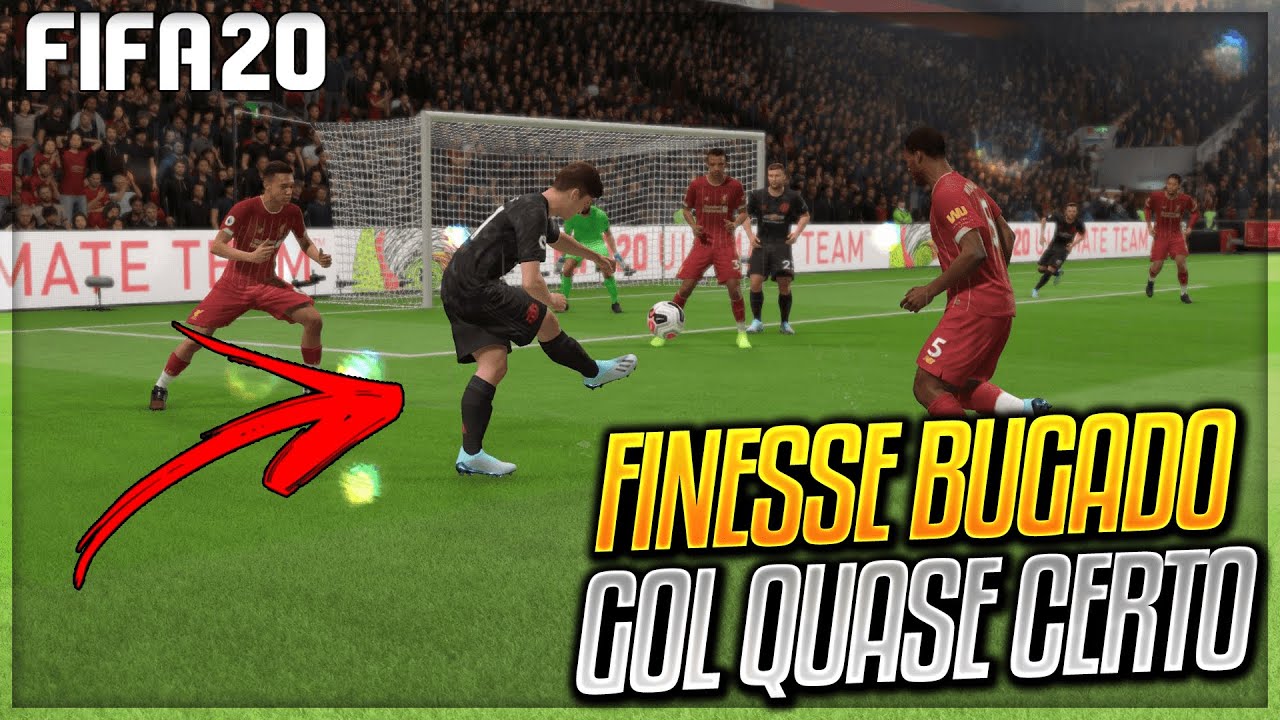 APRENDA O FINESSE BUGADO GOL QUASE CERTO FIFA 20 ULTIMATE TEAM YouTube