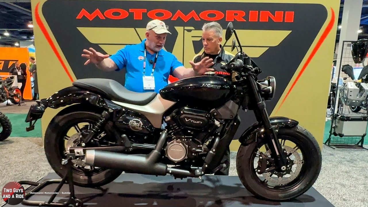 Unleash the power and elegance of the Motomorini Rumble motorcycle