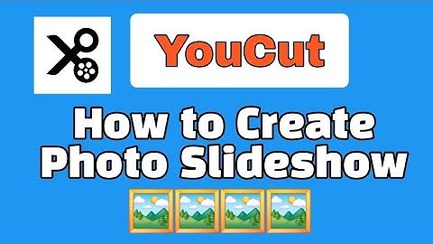 How to make a photo slideshow with YouCut video editor