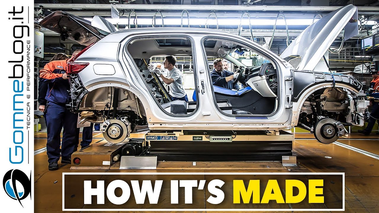 Volvo XC40 CAR FACTORY - How To Make a Compact Luxury SUV - Manufactory Production