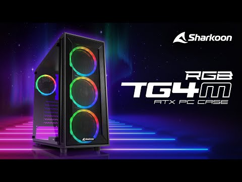 Sharkoon TG4M RGB ATX PC Case