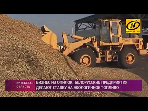 Экологическое топливо из опилок делают белорусские предприятия