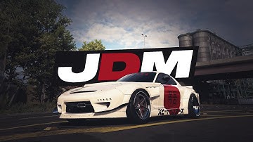 NFS UNBOUND - my best DRIFT build MAZDA RX7 JDM ❤️