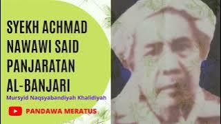 Syekh Achmad Nawawi Said Panjaratan Al-Banjari