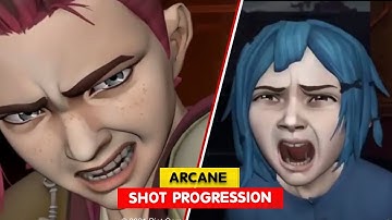 ARCANE | Vi & Jinx Shot Progression | Animation Breakdowns | 3D Animation Internships