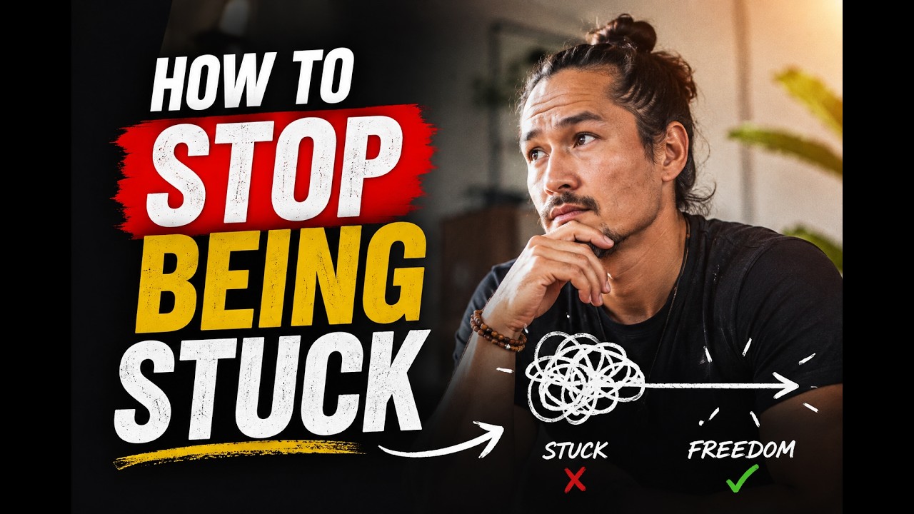 The fastest way to stop feeling stuck - YouTube