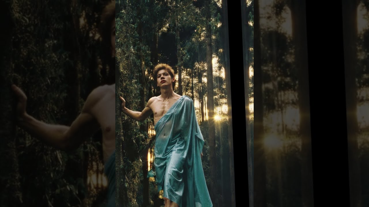 Escape Deep Forest |Secret Garden | Ai Human Art | Hot Look book