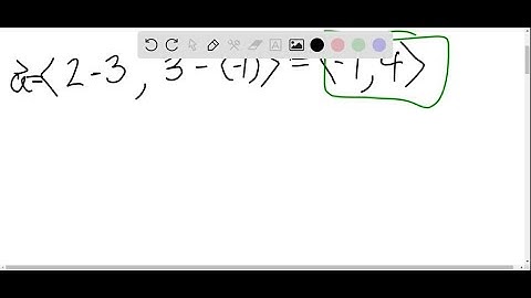 Find a vector a with representation given by the directed line segment A⃗B⃗ . Draw A⃗B⃗ and…