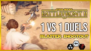 Battlefront 2 Duels With Blasters! 1 vs 1 Blaster Duels Battlefront 2 Gameplay screenshot 1