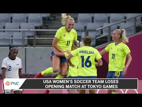 Usa Women S Soccer Team Loses Opening Match At Tokyo Olympics Youtube