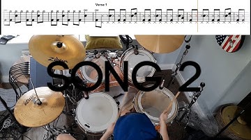 Blur - Song 2 - Drum Cover With TABS