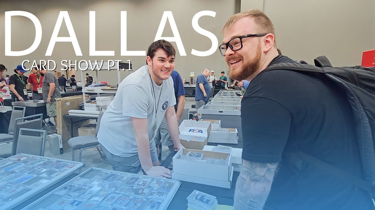 My First EVER Dallas Card Show!! Spending 8,000+ On Sports Cards