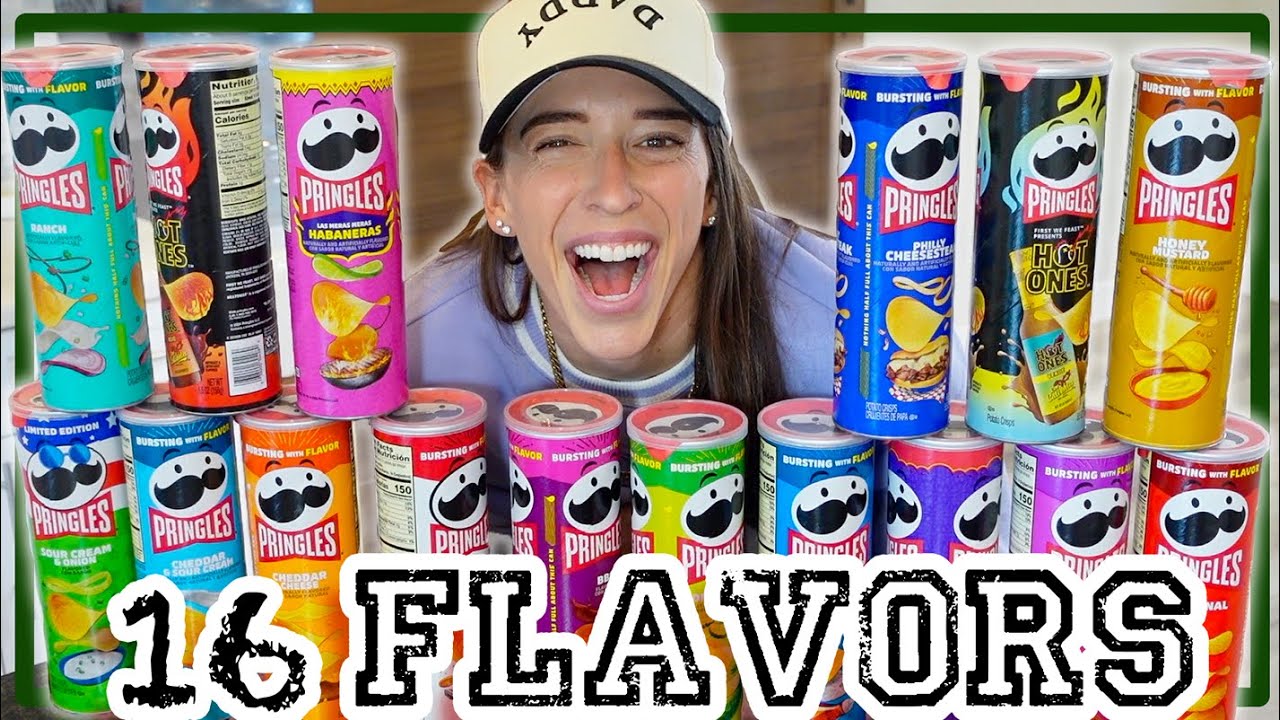 Taste Testing ALL THE PRINGLES FLAVORS!