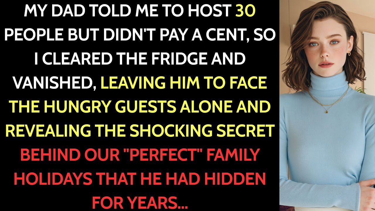 My Dad And His 30 Relatives Are Coming For Christmas Perfect -I Vanished And Made Them Surprised...