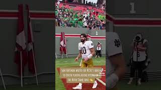 Sam Hartman Shows Character Against NCSU