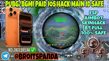 PUBG/BGMI SAFEST IPHONE HACK || PUBG MOBILE VERSION 4.1 IOS CHEAT | BGMI LATEST UPDATE IOS/iPad HACK