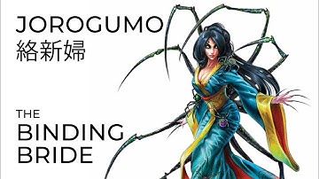 Jorogumo, the Woman-spider | Japanese Yokai Folklore