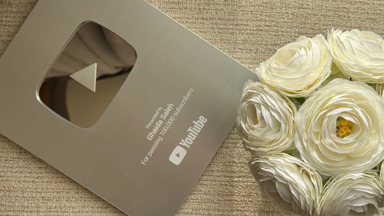 ‏YouTube Award | درع اليوتيوب الأول 🥇✨