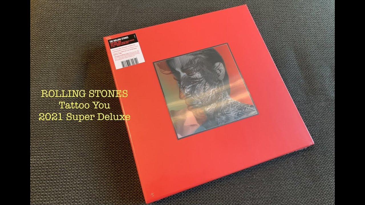 ROLLING STONES UnboxingTattoo You 2021 40th Anniversary Super Deluxe