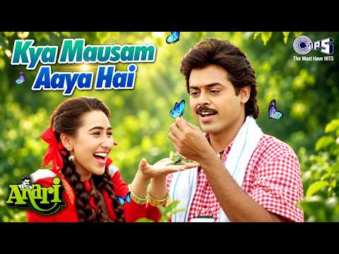 Kya Mausam Aaya Hai - Sadhana Sargam - Udit Narayan - Anari (1993) - Sameer - Sadabahar Hindi Gane