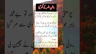 Urdu Poetry ||Urdu Quotes||Islamic Quotes|| Golden Words|| Shorts Video