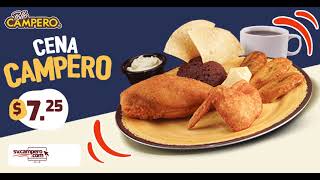 Cena Campero a solo $7.25 para terminar el día a todo sabor.