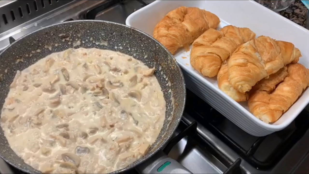 كرواسان محشي بالدجاج على طريقة بنت الهاشمي