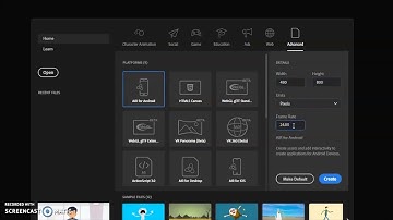 Part 1/4: Setting Adobe Animate (AIR for Android) Document