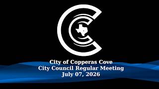 City Council Regular Meeting - July 07, 2026