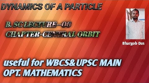 problems with solution of Central orbit and central force//centralorbit//centralorbit//