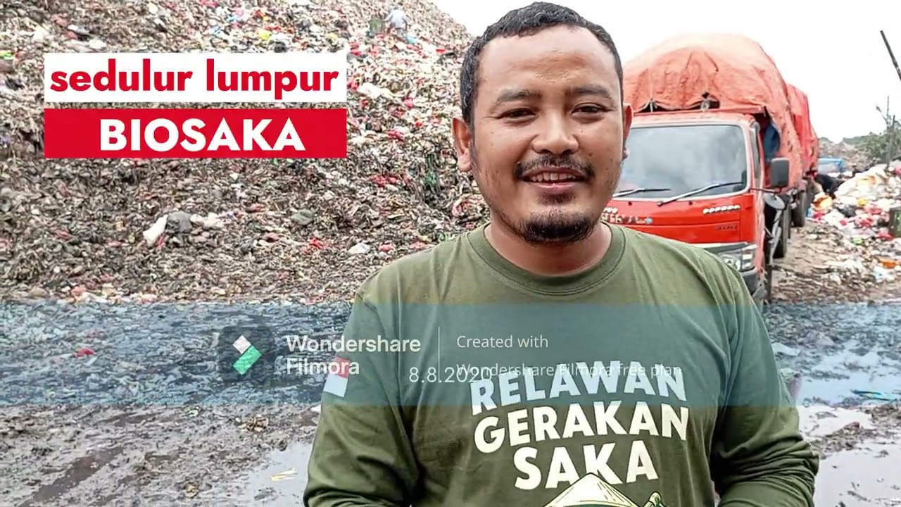 LAGI, EFEK BIOSAKA N LEVEL 1 : DALAM HITUNGAN DETIK BAU SAMPAH DI BANTAR GEBANG HILANG !