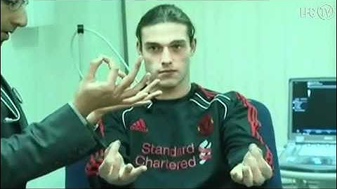 Andy Carroll Liverpool Medical.