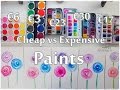 Cheap vs Expensive Paint Watercolor Comparison ♡ Maremi's Small Art ♡