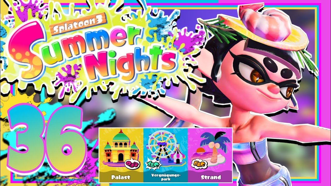 Sommerliche Stimmung in den Summer Nights 🕌🎢⛱ SPLATOON 3 SPLATFEST Part ...