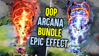 Queen Of Pain NEW ARCANA Eminence of Ristul Bundle - Epic Power Effect 9k MMR Gameplay Dota 2