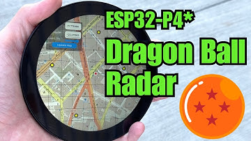 Building a Real-Life Dragon Ball Radar with ESP32-P4! #LVGL #MAP