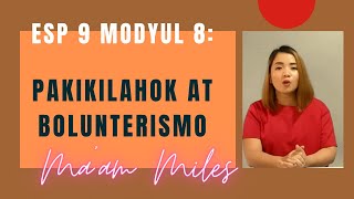 MODYUL 8: Pakikilahok at Bolunterismo (Week 7-8)