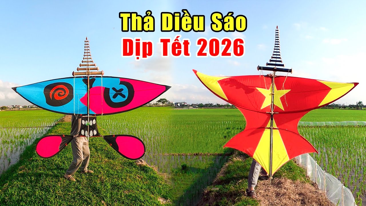 Thả Diều Sáo Cá Bẹn Và Chính Mỹ Đón Tết 2026